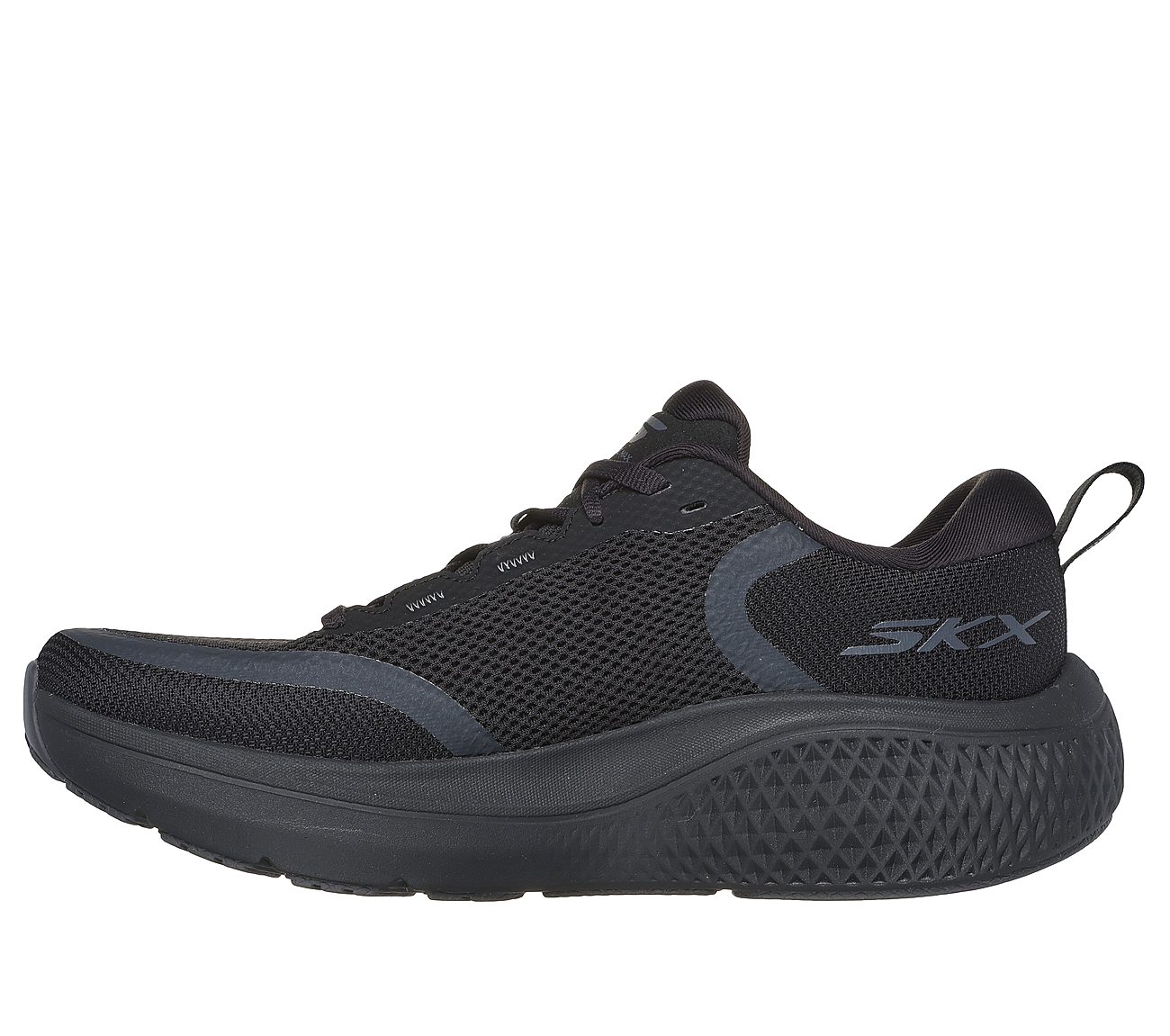 GO RUN SUPERSONIC MAX, BBLACK Footwear Left View