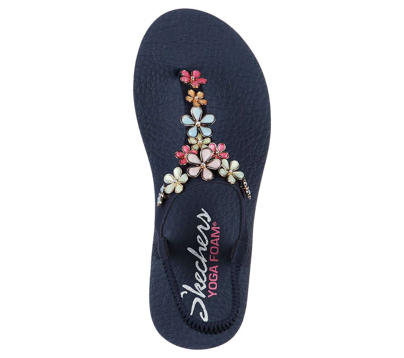 MEDITATION - GLASS DAISY, NAVY/MULTI Footwear Top View