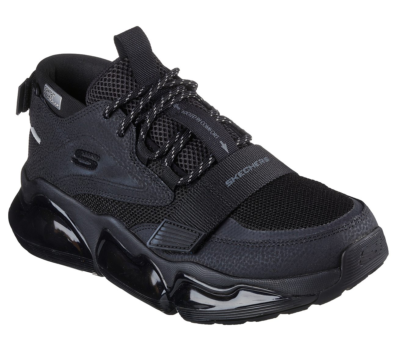 AIR CUSHIONING MEGA, BBLACK Footwear Right View