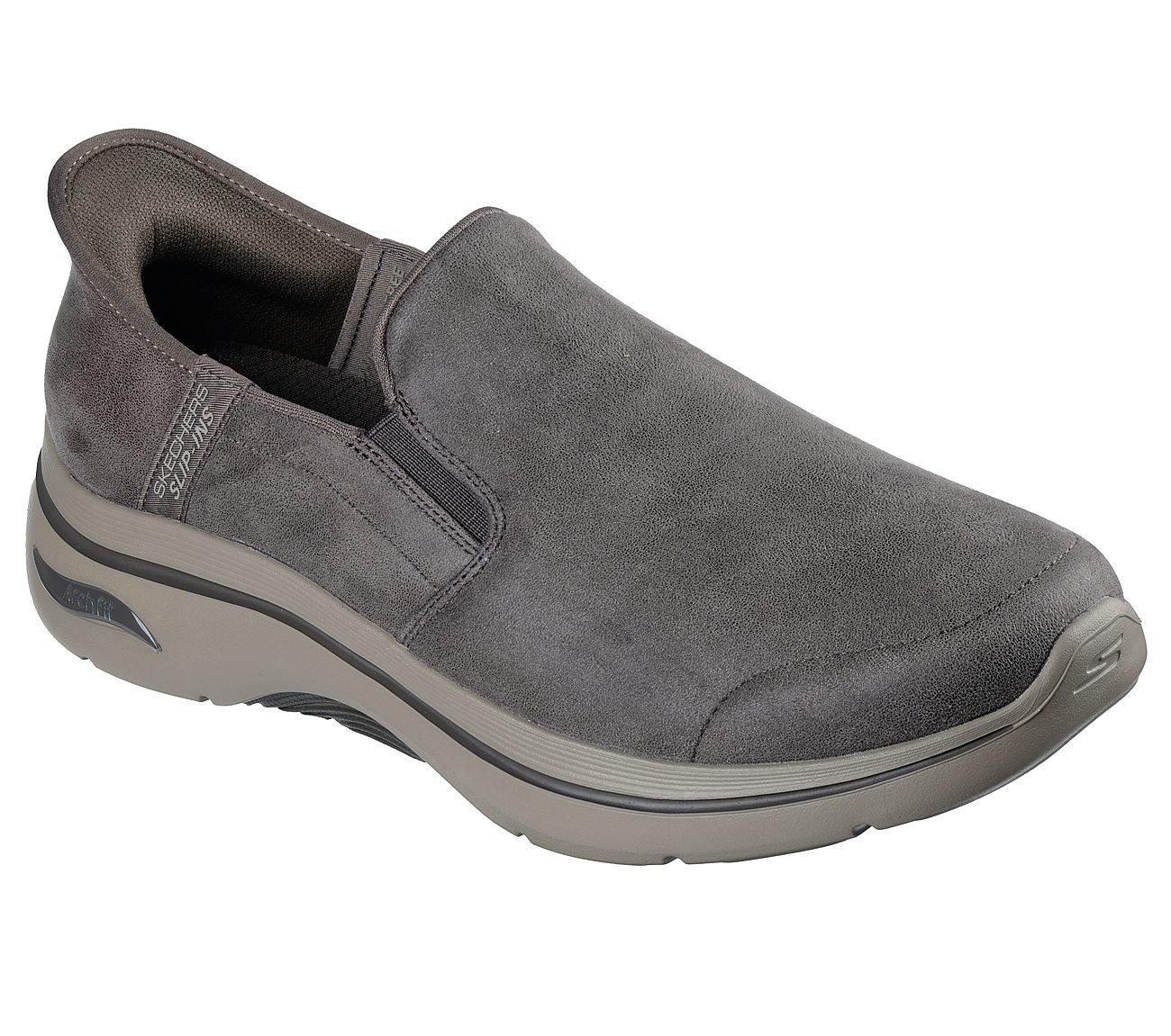 GO WALK ARCH FIT 2.0 - QUEST, DARK TAUPE