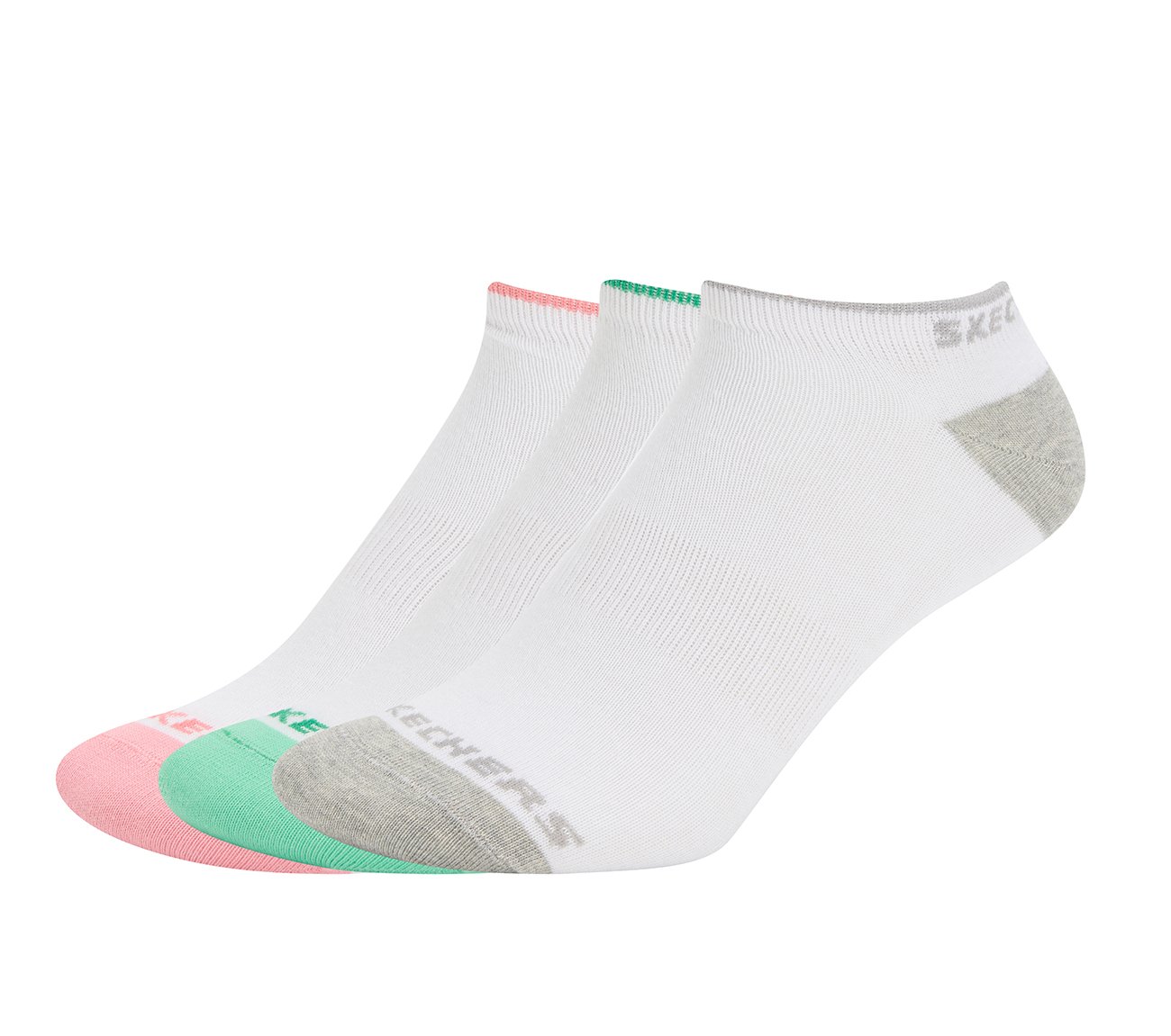 3PK WOMENS NON TERRY LOW CUT, WHITE