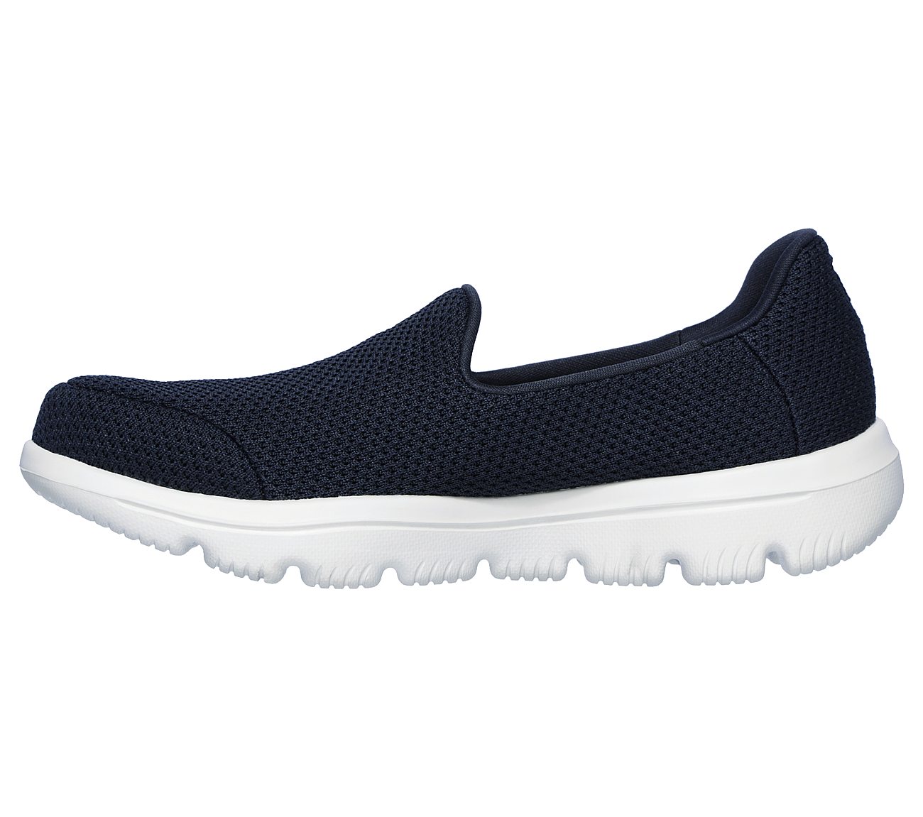 GO WALK EVOLUTION ULTRA-SATIS, NNNAVY Footwear Left View