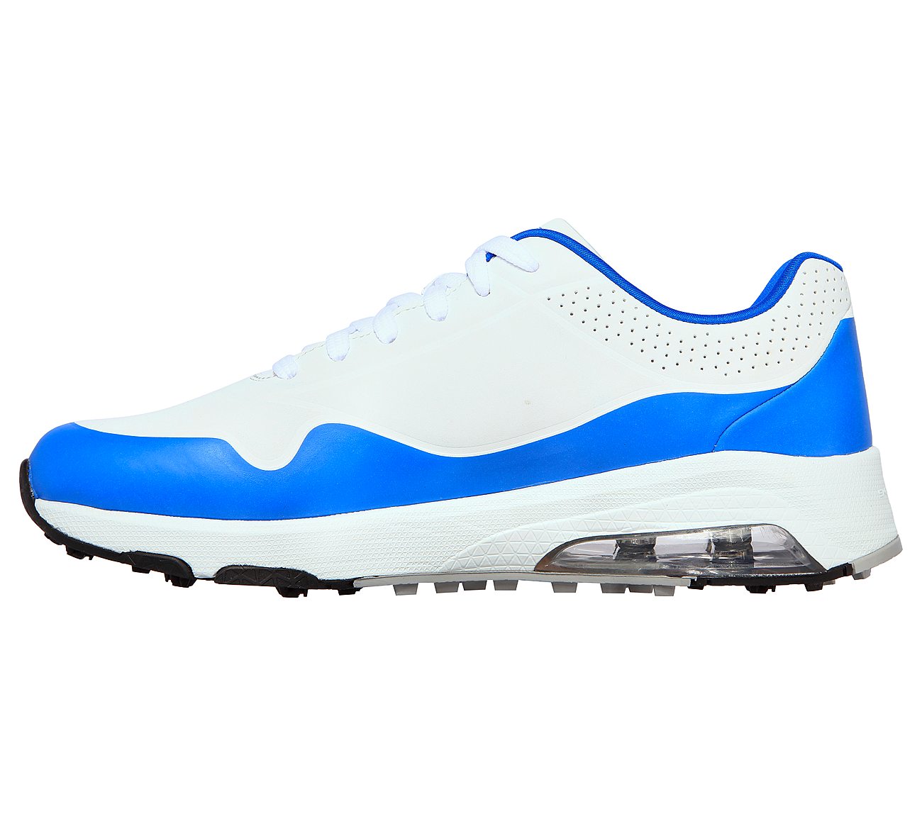 GO GOLF SKECH-AIR - DOS, WHITE/BLUE Footwear Left View