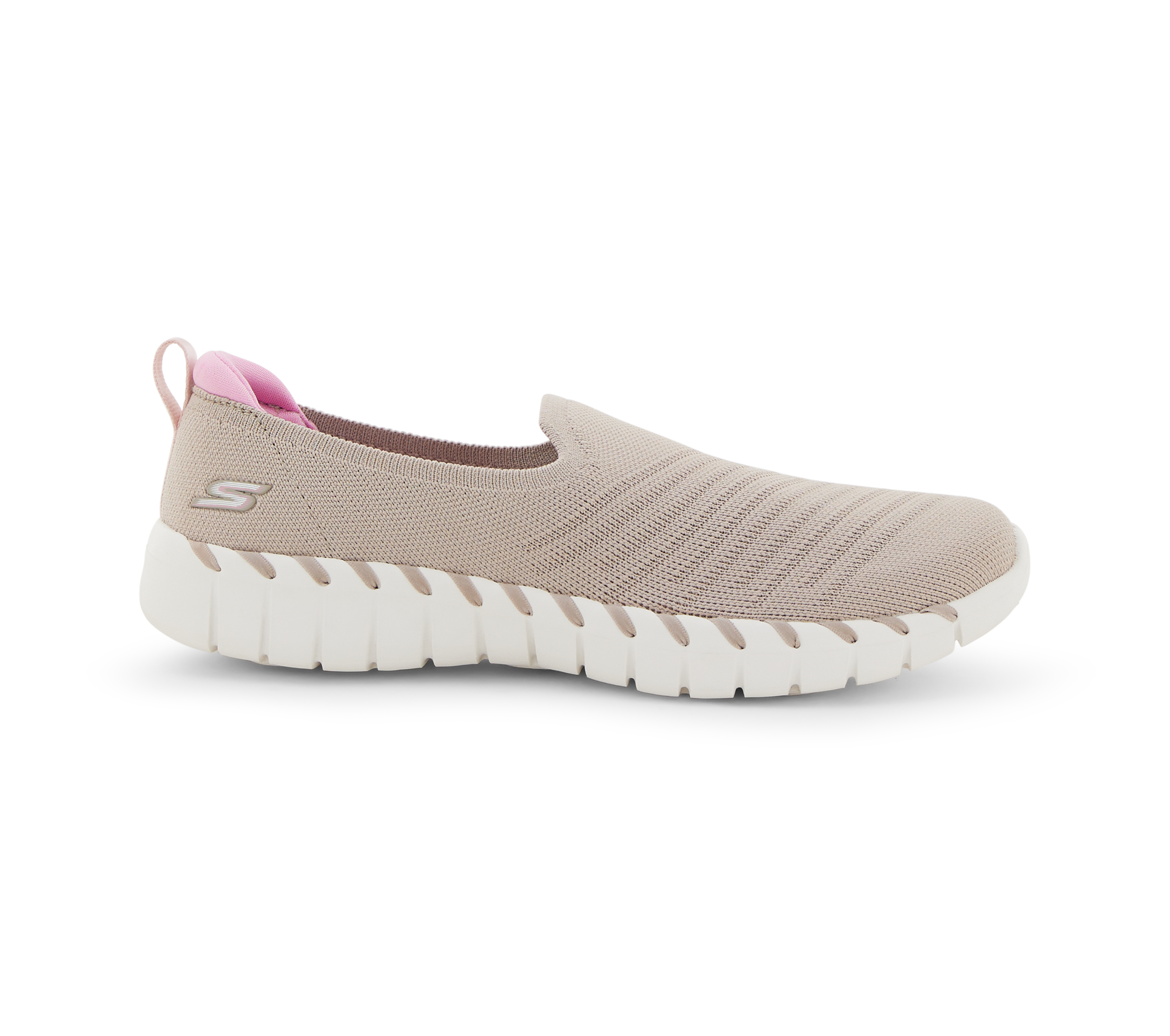 GO WALK SMART 2 - CARI, TAUPE/PINK Footwear Right View