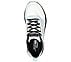 D'LUX FITNESS-BRIGHT BALANCE, WHITE/BLACK/BLUE Footwear Top View