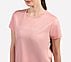 ROUND NECK BRANDED T SHIRT, BLACK/WHITE/GRY