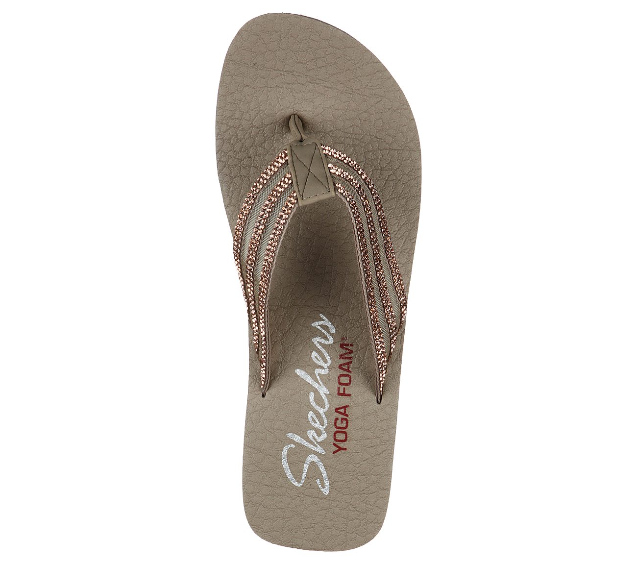 VINYASA - SUGAR PIE, TTAUPE Footwear Top View