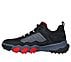 SKECHERS ELITE SPORT FIELD, BLACK/GREY/RED Footwear Left View