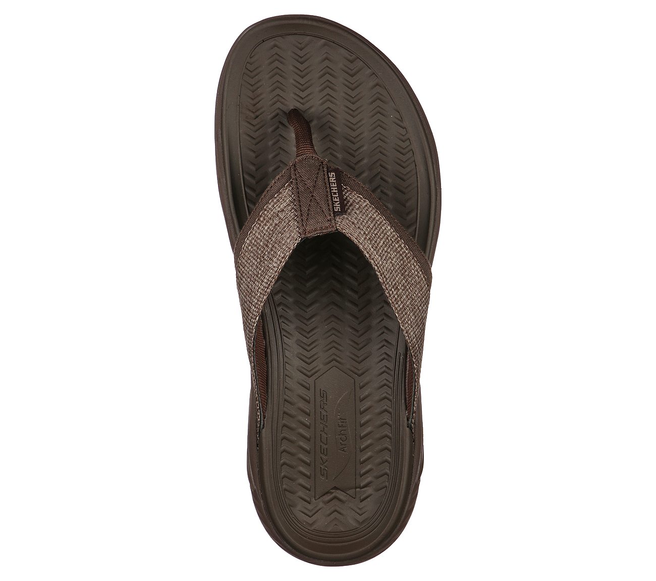 ARCH FIT MOTLEY SD - DOLANO, CCHOCOLATE Footwear Top View