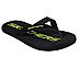 COURTWALD - BEACH CHILLIN, BLACK/LIME Footwear Lateral View