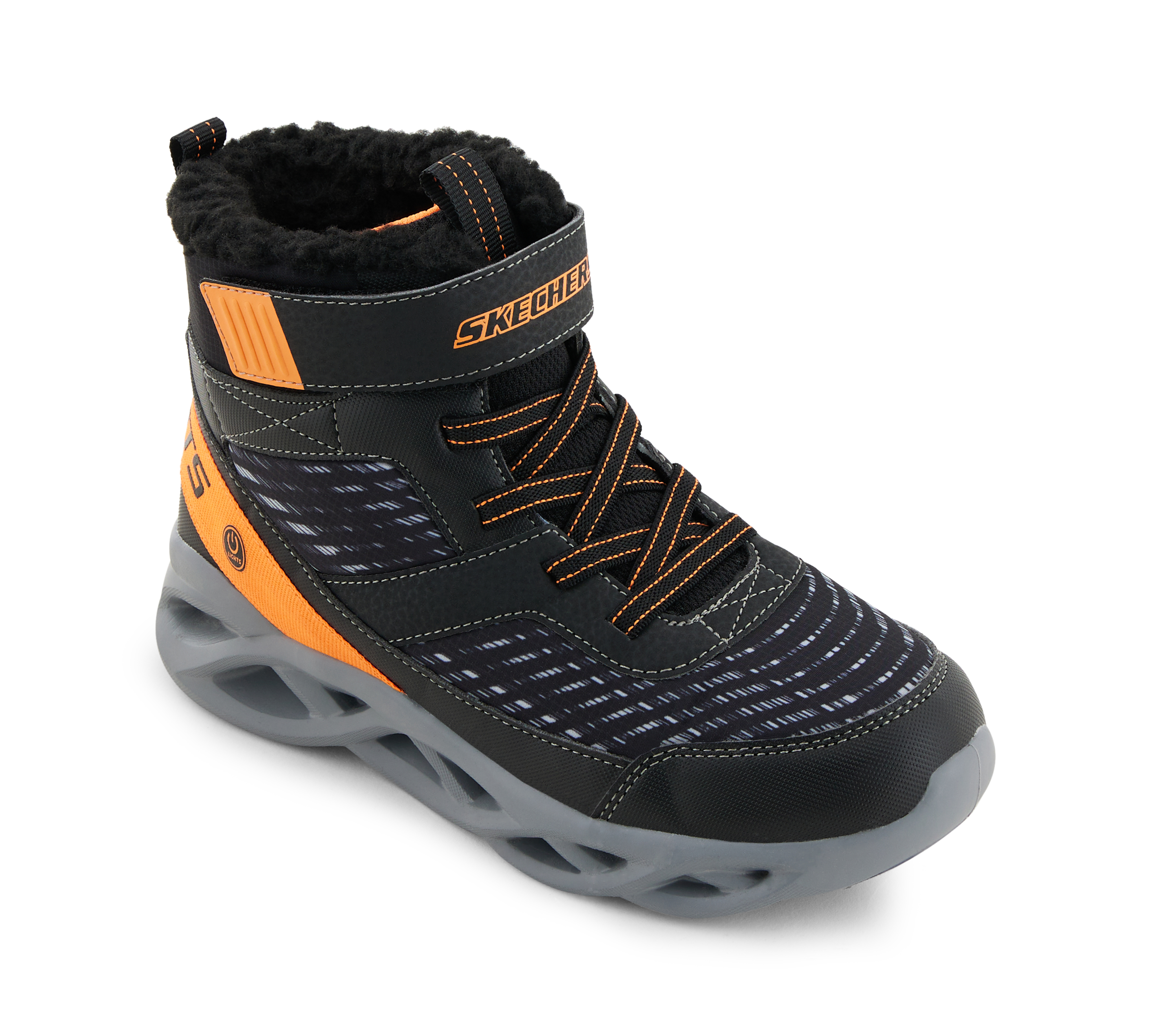 TWISTED-BRIGHTS - DROVOX, BLACK/ORANGE Footwear Lateral View