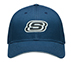 Baseball Hat, NAVY/GRAY Accessories Lateral View
