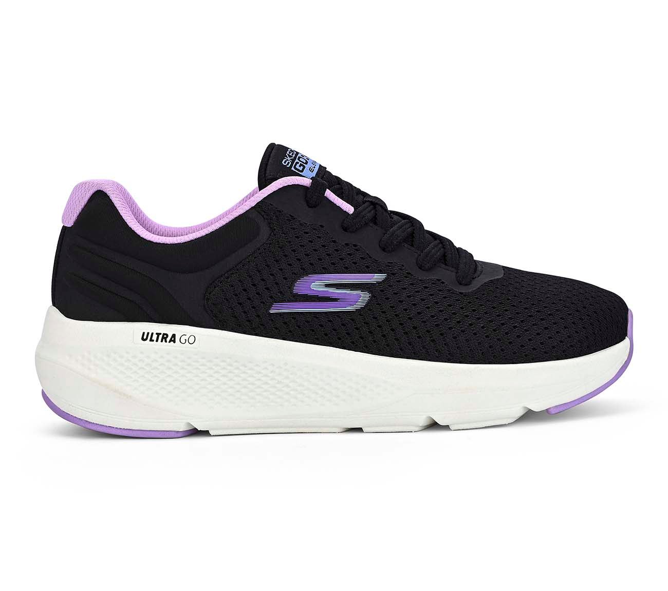 GO RUN ELEVATE, BLACK / LAVENDER