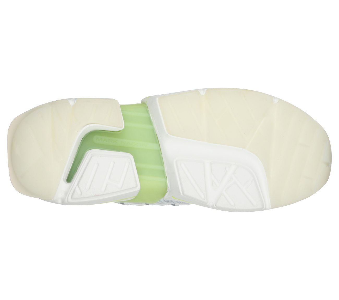 SPLIT - EMERY, WHITE/MULTI Footwear Bottom View