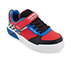 GAME COURT, RED/MULTI Footwear Lateral View