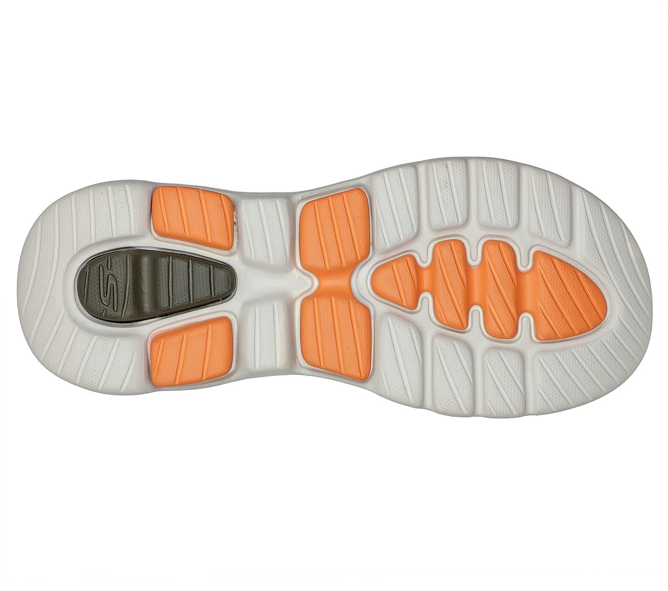 GO WALK 5 - SIT BACK, OOLIVE Footwear Bottom View
