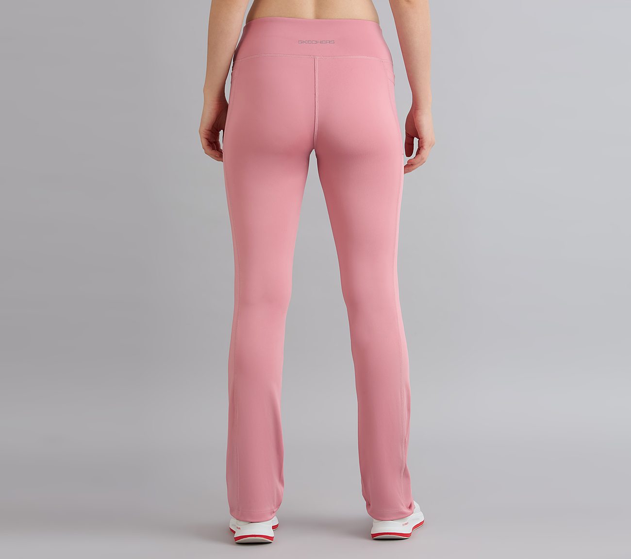 FLARED PANT WITH POCKETS, PURPLE/YELL Apparel Bottom View