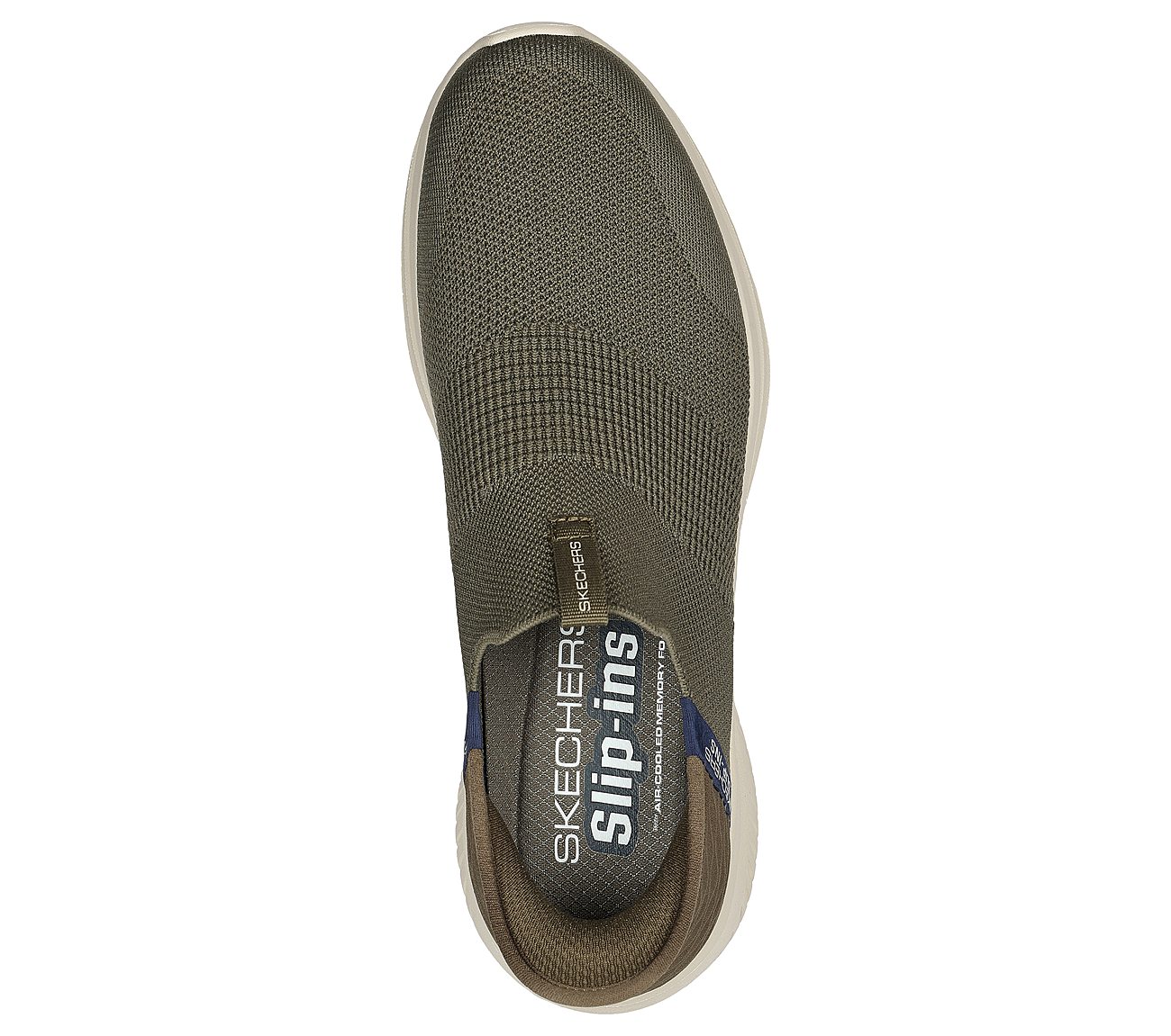 Skechers Slip-ins: Ultra Flex 3.0 - Viewpoint, OOLIVE Footwear Top View