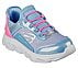 FLEX GLIDE, BLUE/PINK Footwear Lateral View