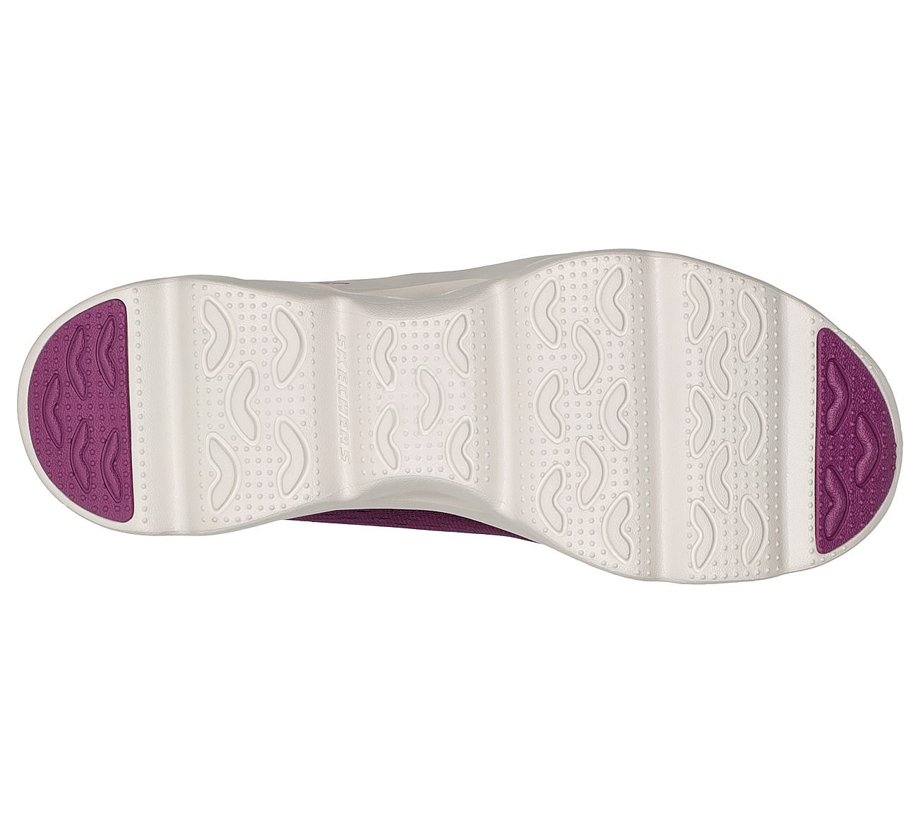 GLIDE-STEP ALLURE-LOVE SPREE, PURPLE Footwear Bottom View
