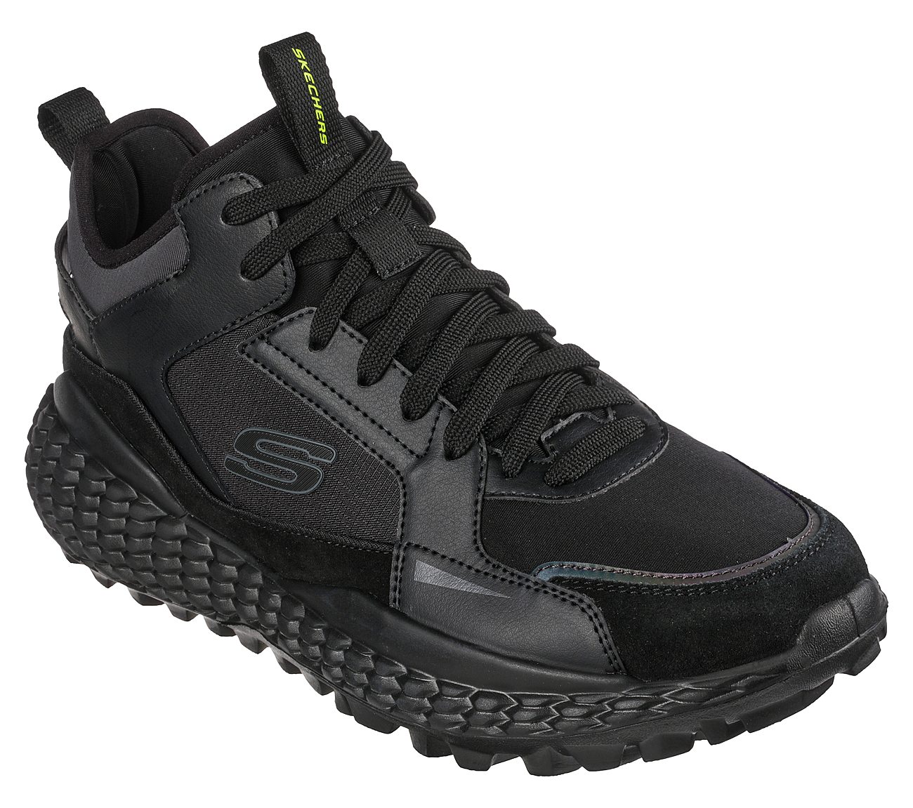 SKECHERS MONSTER-VERTEX, BBLACK Footwear Lateral View