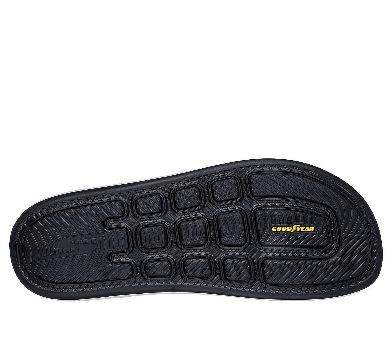 HYPER SLIDE - SIMPLEX 2, WHITE/MULTI Footwear Bottom View