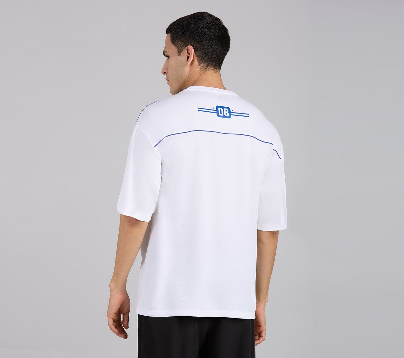 MUMBAI INDIANS GRAPHIC TEE, WHITE