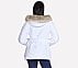 ON-THE-GO BELTED PARKA, WHITE Apparels Top View