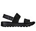 FOAMIES: FOOTSTEPS - GLAM VIBE, Black Footwear Lateral View