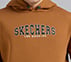 LOS ANGELES HONEYCOMB HOODIE, CHARCOAL/ORANGE