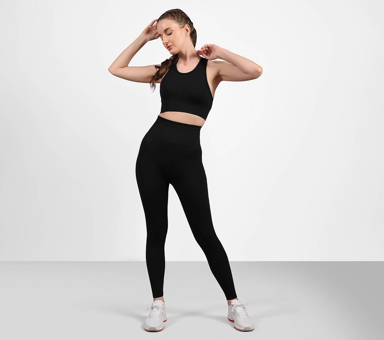 ENGINEERED COMPRESSION SPORTS, BLACK Apparels Right View