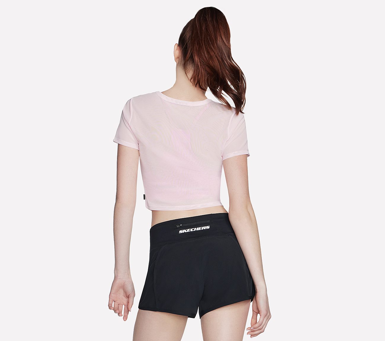 SKECHERS ENDURANCE TWISTED TE, PINK SILVER