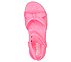 GO WALK SMART FOAMIES - ALOHA, NEON PINK Footwear Top View