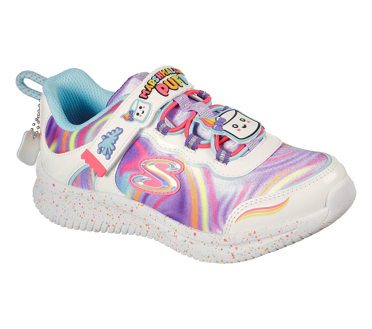 JUMPSTERS - SWEET KICKZ, WHITE/MULTI Footwear Lateral View