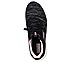 GO RUN ELEVATE-PLEASANT DAYS, BLACK/PINK Footwear Top View