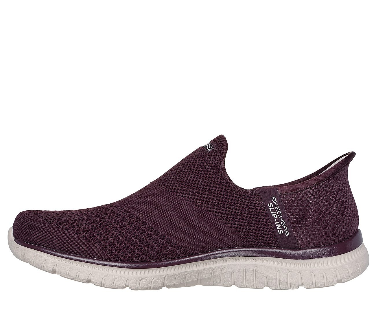 VIRTUE - SLEEK, WINE Footwear Left View