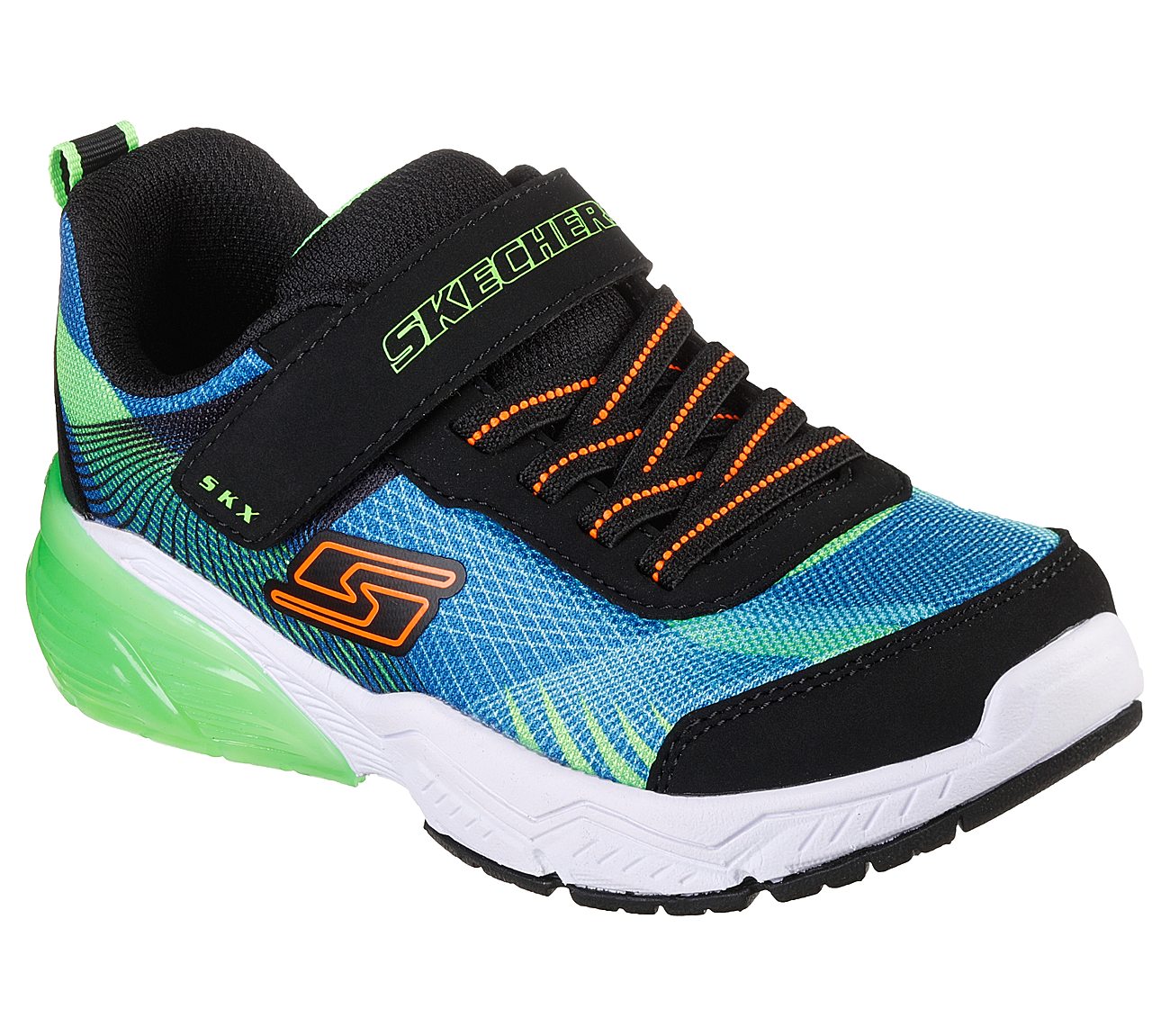 THERMOFLUX 2.0 - KODRON, BLUE/LIME Footwear Lateral View