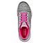 GO WALK 5-TRUE, GREY/PINK Footwear Top View