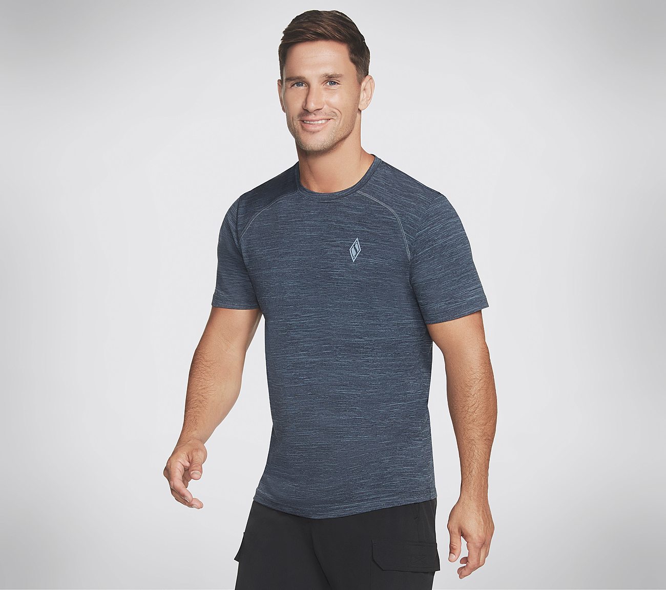  ON THE ROAD TEE, BLUE/GREY Apparel Lateral View