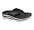 GO WALK ARCH FIT SANDAL, BLACK/GREY Footwear Lateral View