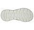 GO WALK FLEX SANDAL, BLACK Footwear Bottom View