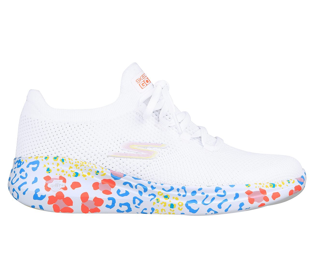 GO RUN FAST - URBAN PARADISE, WHITE/MULTI Footwear Right View