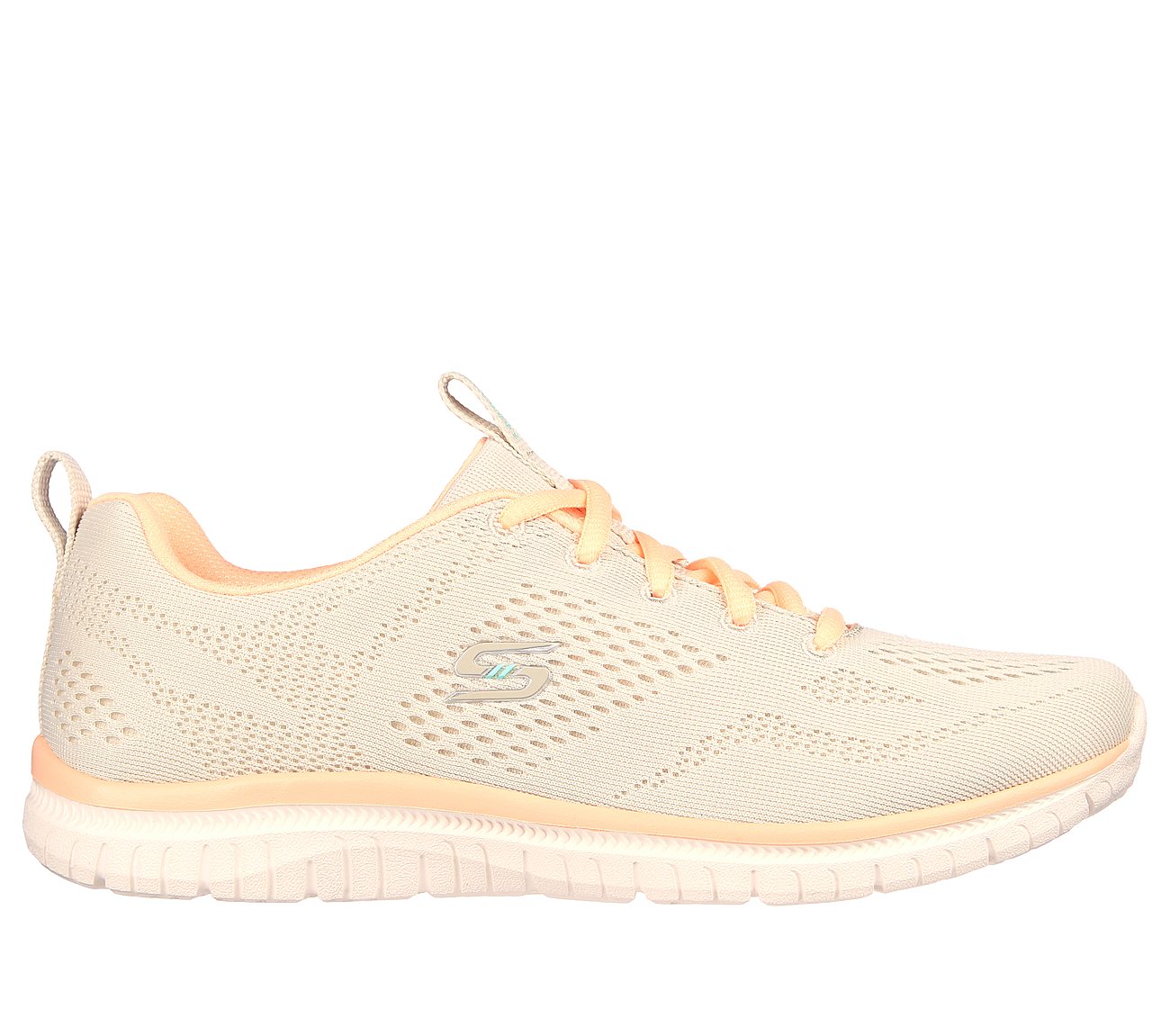 VIRTUE-KIND FAVOR, TAUPE/PINK Footwear Lateral View