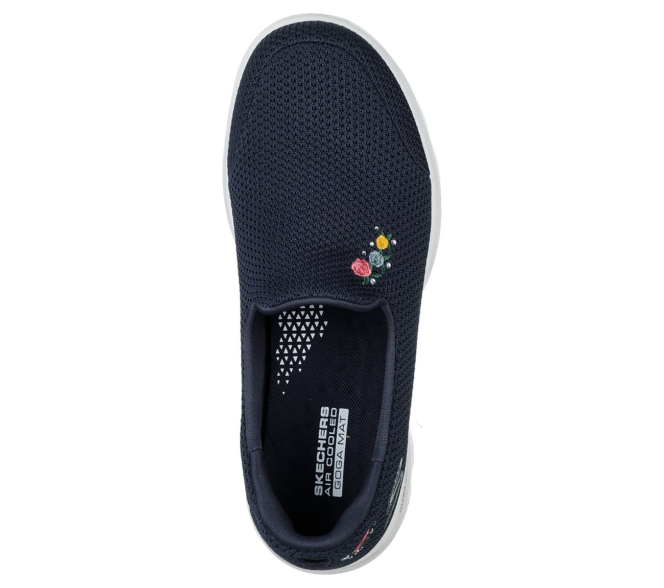 GO WALK EVOLUTION ULTRA-SATIS, NNNAVY Footwear Top View