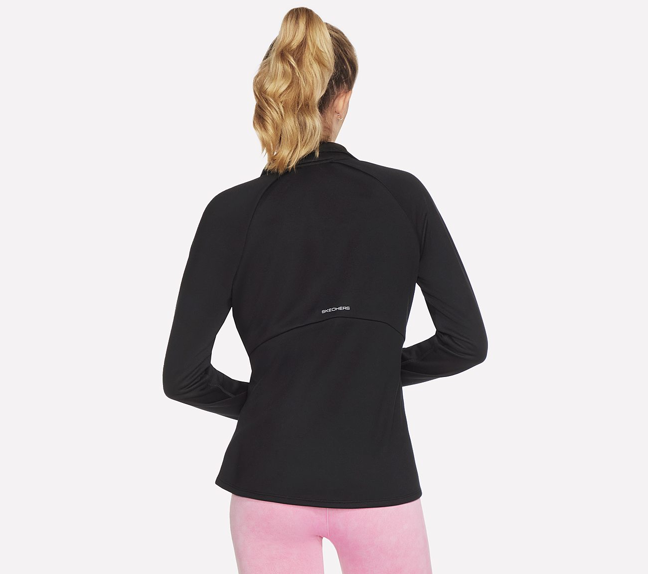 PERFORMANCE TECH FLEECE JACKET, BBBBLACK Apparels Top View