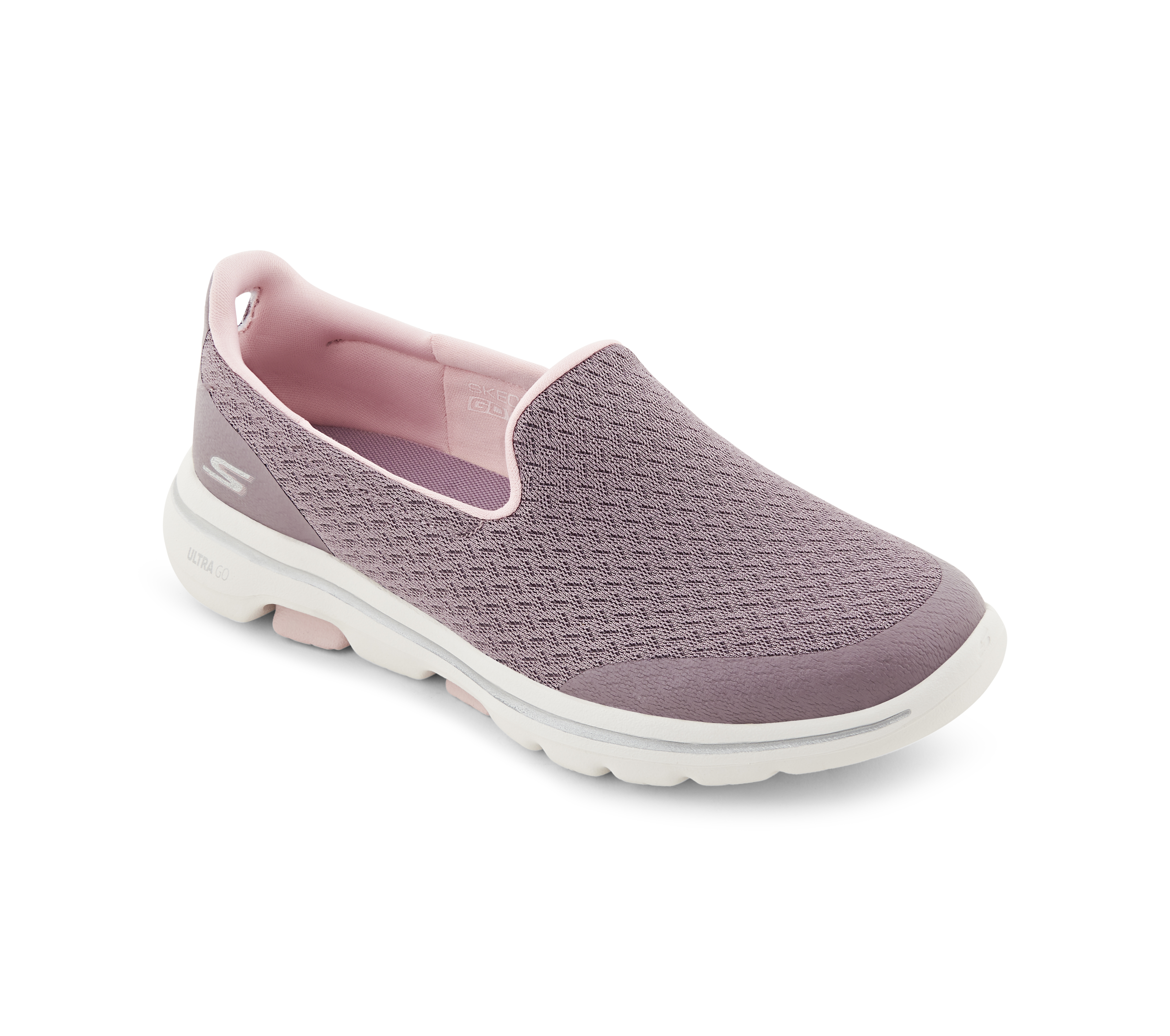 Skechers Mauve Go Walk 5 Nicety Womens Walking Shoes - Style ID: 15954 ...