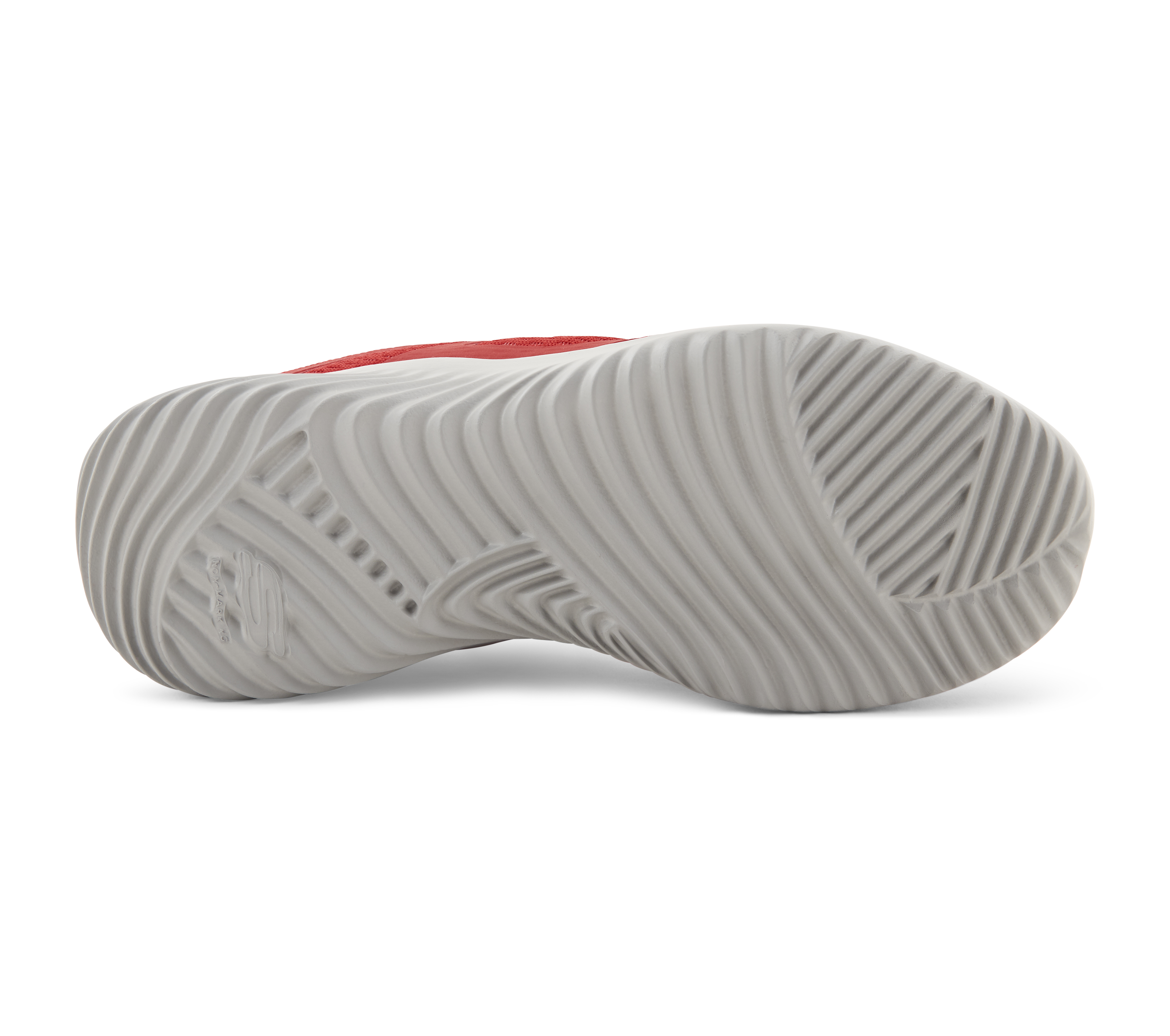 BOUNDER, RED/BLACK Footwear Bottom View