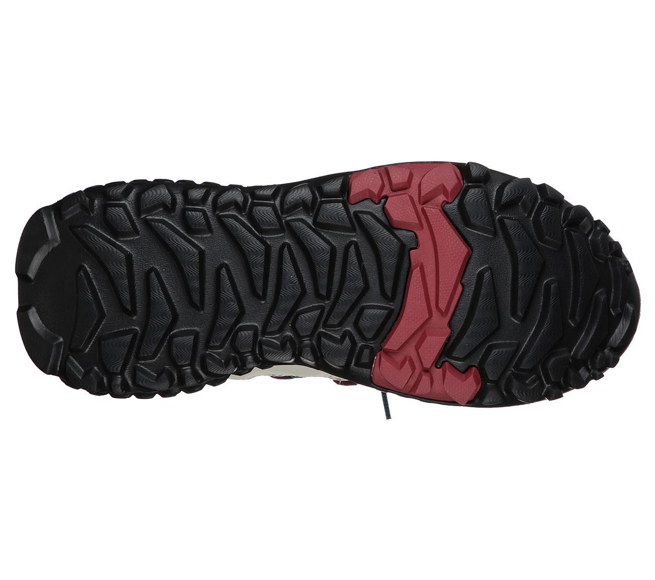SKECHERS MONSTER-KORDES, BLACK/MULTI Footwear Bottom View