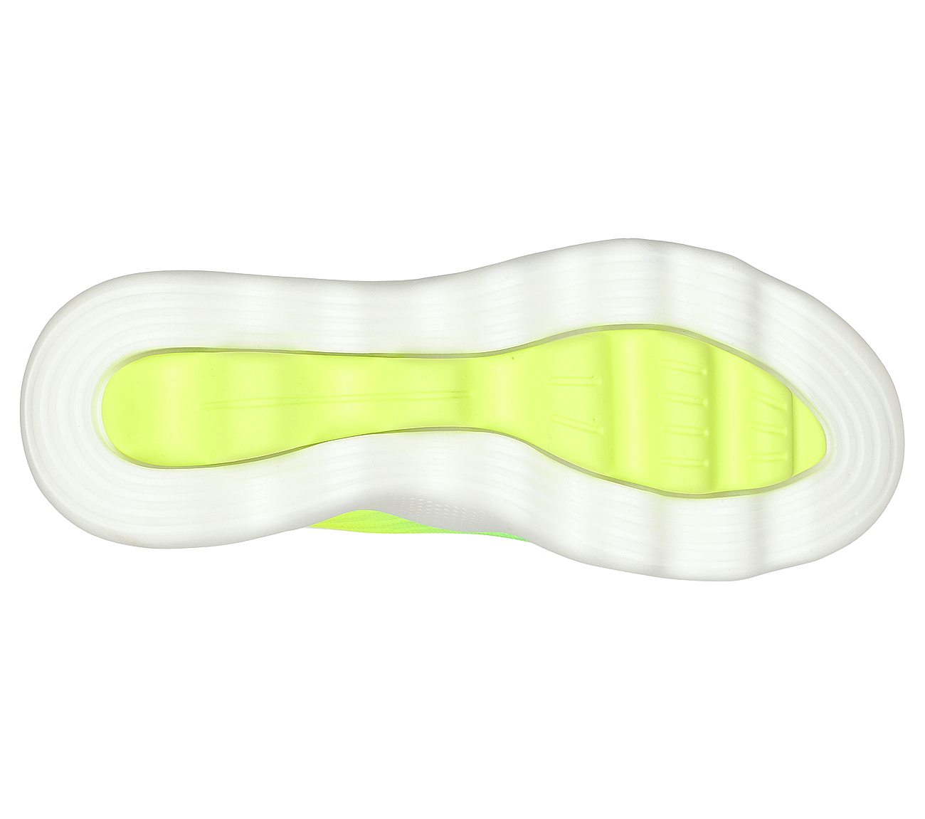 GO WALK MASSAGE FIT, TURQUOISE/LIME Footwear Bottom View