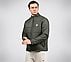 PUFFER FZ JACKET, CHOCOLATE/GREEN